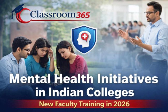 Mental Health Initiatives in Indian Colleges: New Faculty Training in 2026