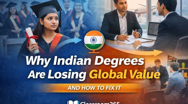 Why Indian Degrees Are Losing Global Value (And How to Fix It) | Classroom365