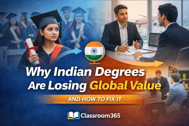 Why Indian Degrees Are Losing Global Value (And How to Fix It) | Classroom365